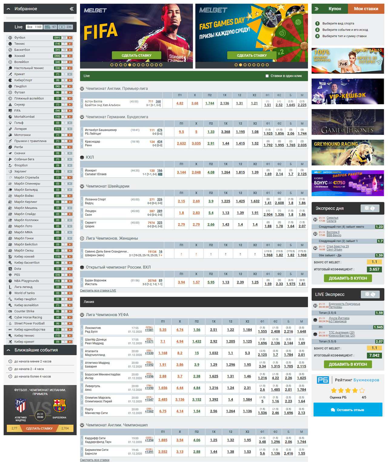 BETFAIR ставка против